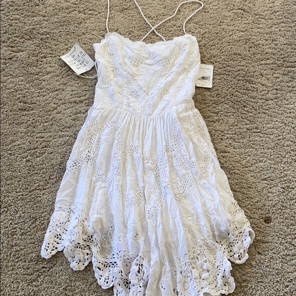 free people white dress (OB765615) - Picture 2 of 4